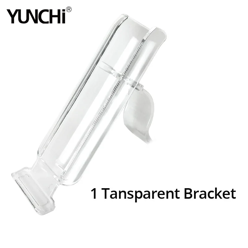 Long transparent Yunchi электрическая зубная щетка держатель простой дизайн простота использования хорошее качество пластик материал с наклейкой - Цвет: Long transparent