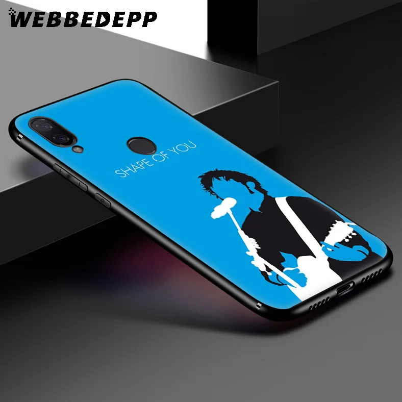 Мягкий чехол WEBBEDEPP Ed Sheeran Singer для Xiaomi Redmi K20 7A 4A 4X 5 5A 6 6A S2 Note 8 4 7 Pro Plus Prime | Мобильные