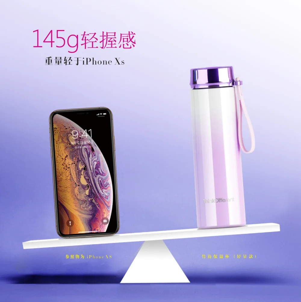 Бесплатная доставка рождественский подарок бамбуковые вакуумные колбы легкий