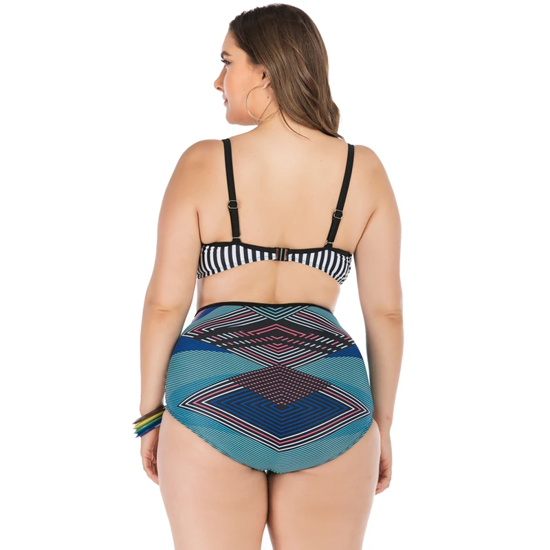 Купальный костюм бикини 2019 сексуальный Бразильский большого размера купальный