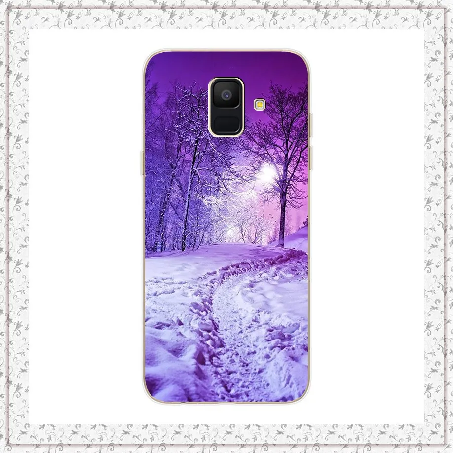 048 Для samsung Galaxy A6 чехол 5,6 'Мягкий силиконовый чехол для телефона чехол s для samsung A 6 Plus A 600 610 F Сумочка для телефона чехол - Цвет: 048
