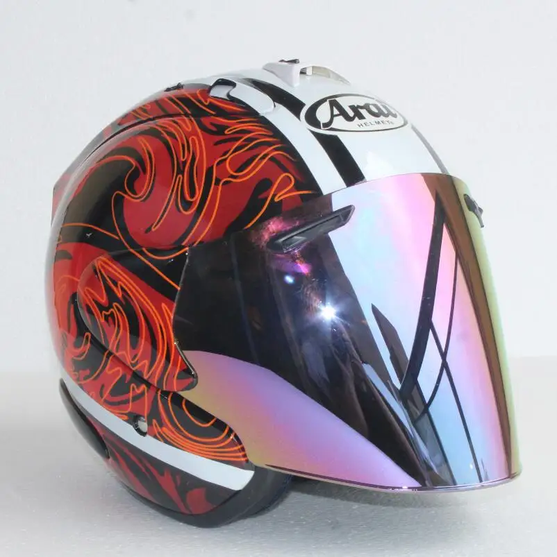 Design 1 Мотоциклетный шлем ARAI, полушлем с открытым лицом, шлем для мотокросса, размеры: s m l xl XXL, Capacete - Цвет: Design 1