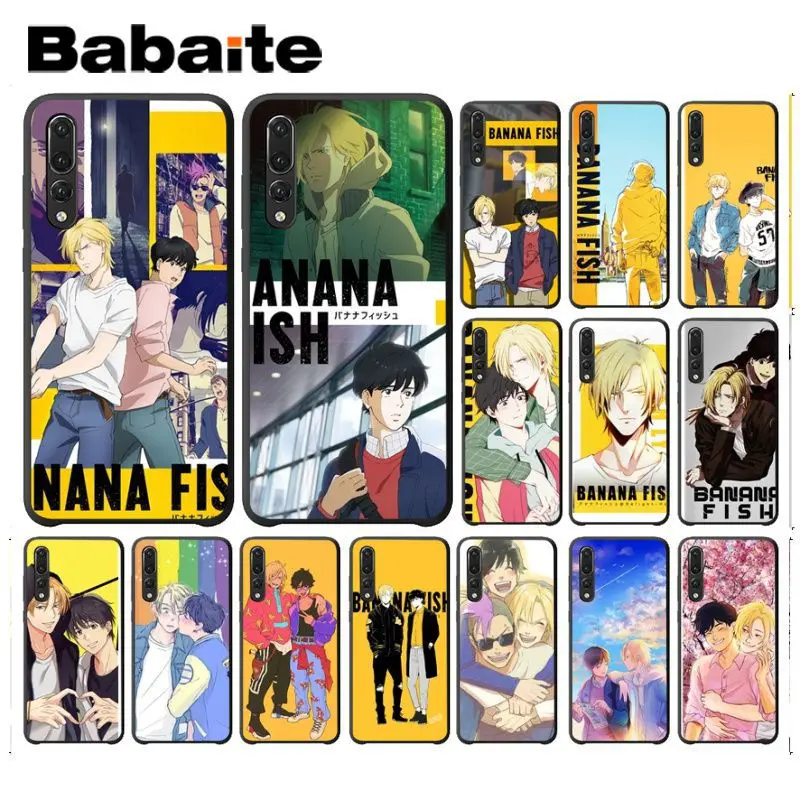 Babaite Banana Fish Anime Custom Photo Soft Phone cover Case For huawei p20 pro p20litehonor8x nova 3i mate20 Mobile Cases | Мобильные