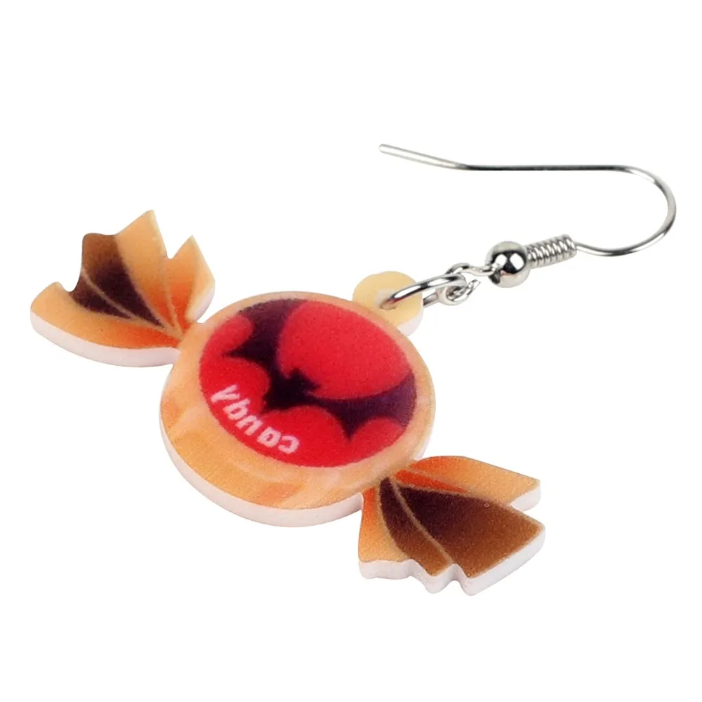 Bonsny акриловый Хэллоуин новинка летучая мышь конфеты Милая женская Мода