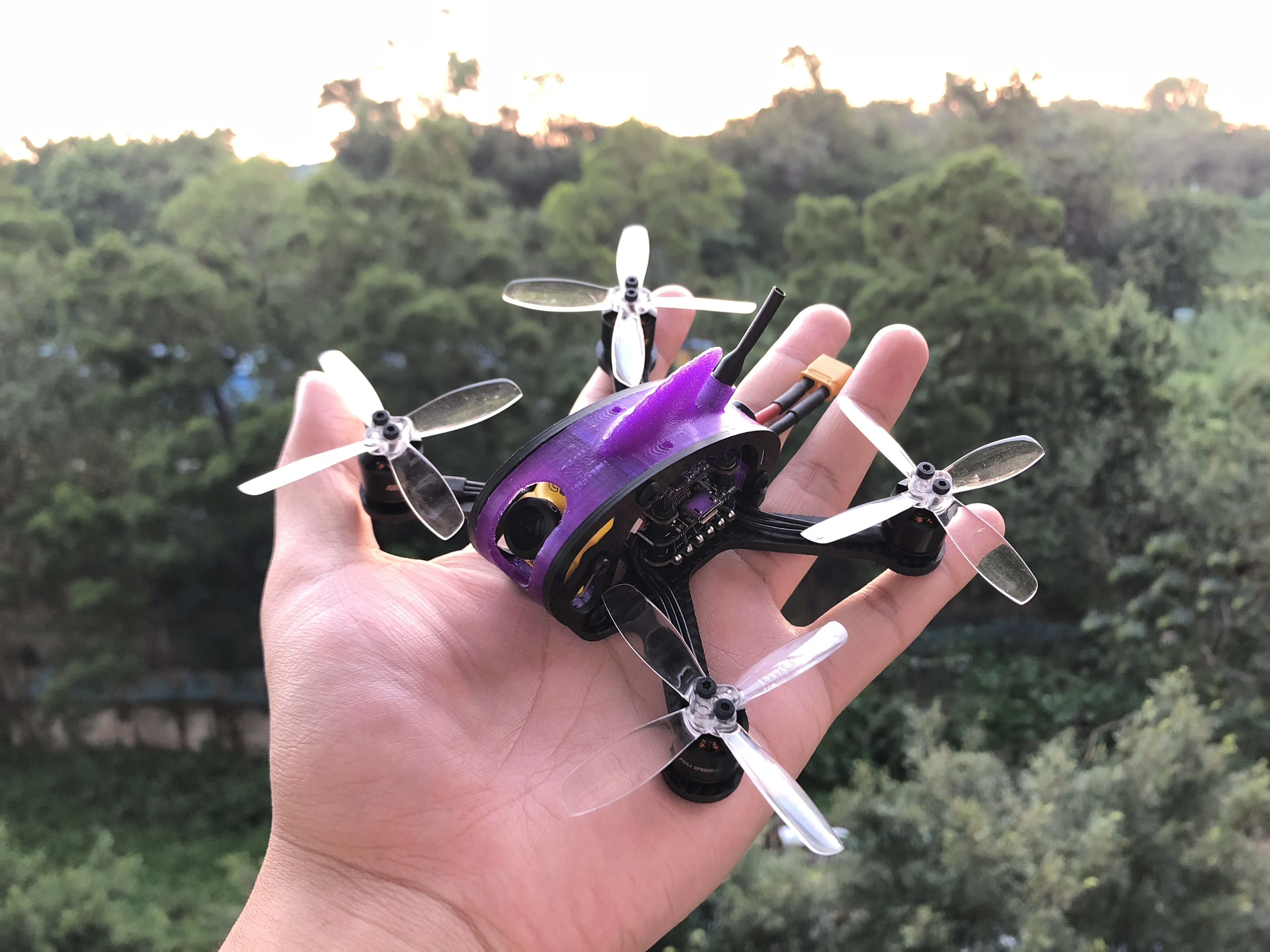 Полноскоростной лидер 2,5 SE 120 мм FPV гоночный Дрон мини Квадрокоптер F3 OSD 28A BLHeli_S 48CH 600mW Micro F2 PNP/BNF для FRSKY FLYSKY