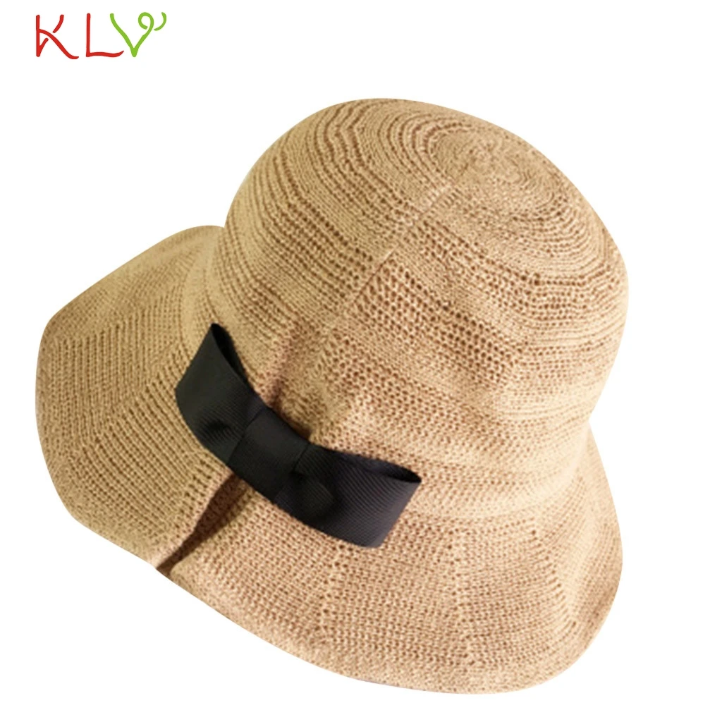 Летняя шляпа от солнца для женщин и девочек фетровая с широкими полями