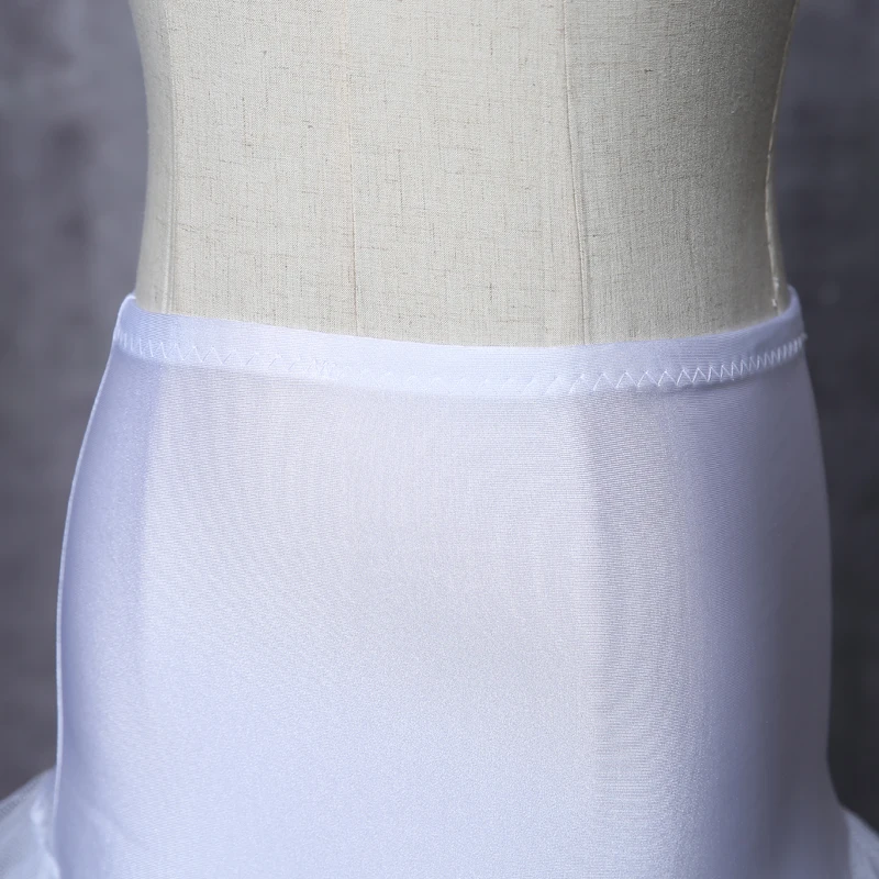 Самый дешевый a образные белые Свадебный подъюбник Бесплатная Размеры Свадебные