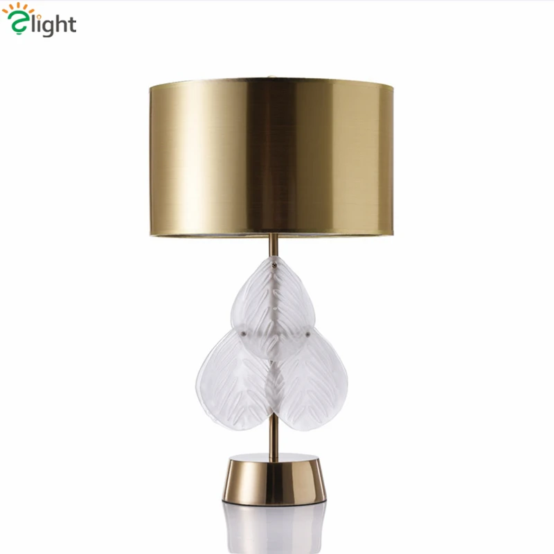 Роскошная светодиодсветодиодный настольная лампа в стиле арт деко для гостиной