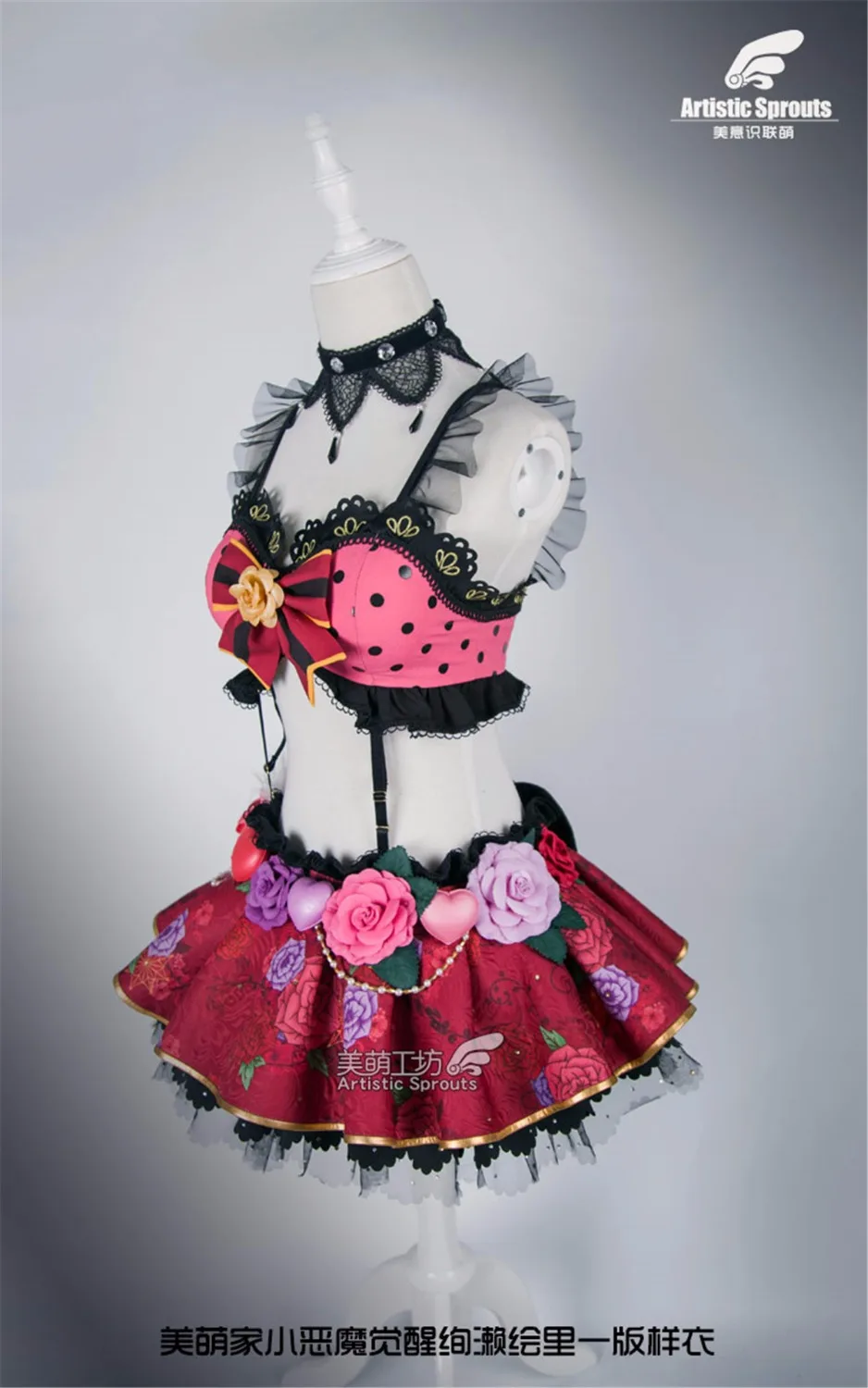 Аниме Love Live Косплей Eli Ellie Ayase Little Devil Awakening Костюм женское платье комплект на