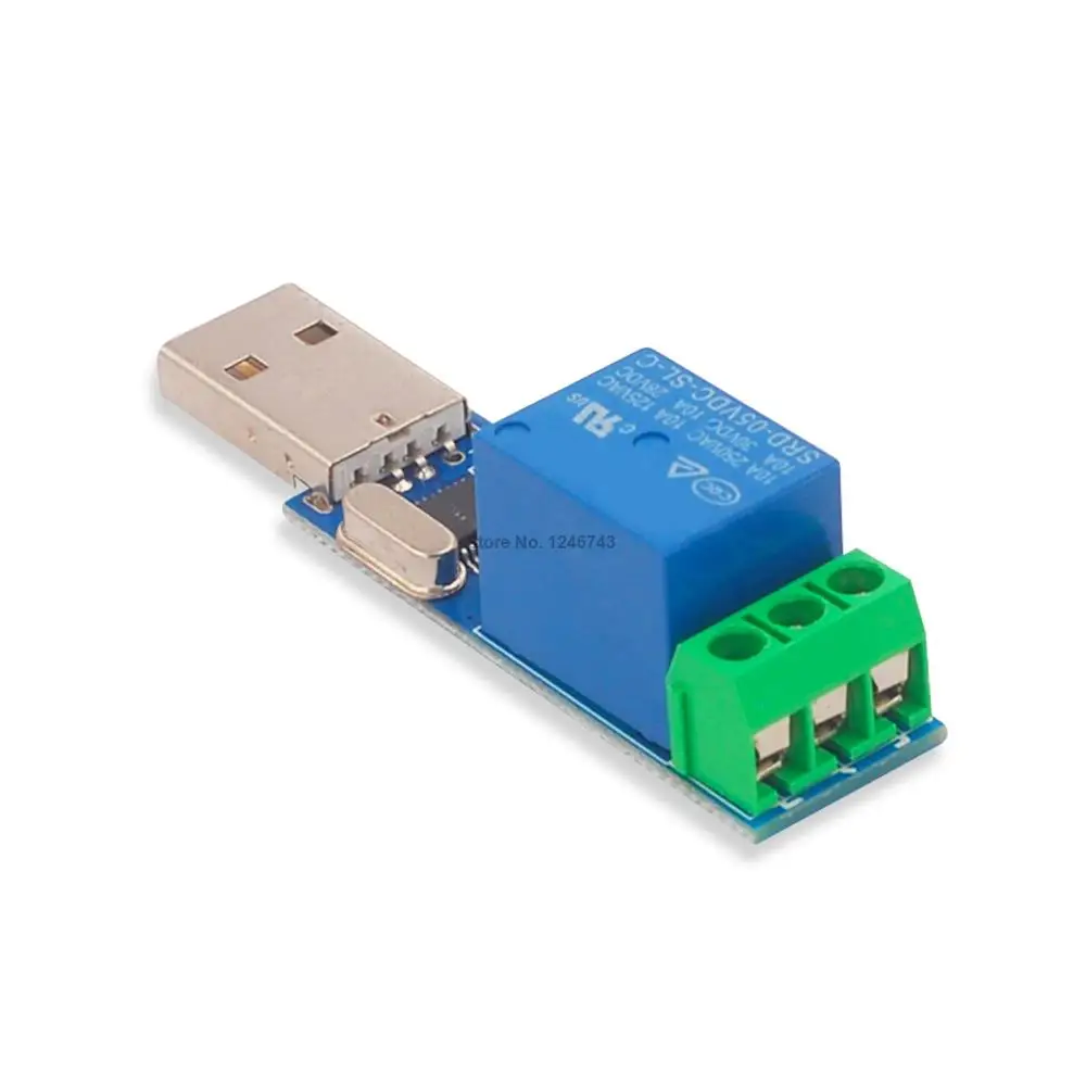 USB релейный модуль 1 шт. 5 В канал Интеллектуальный переключатель управления