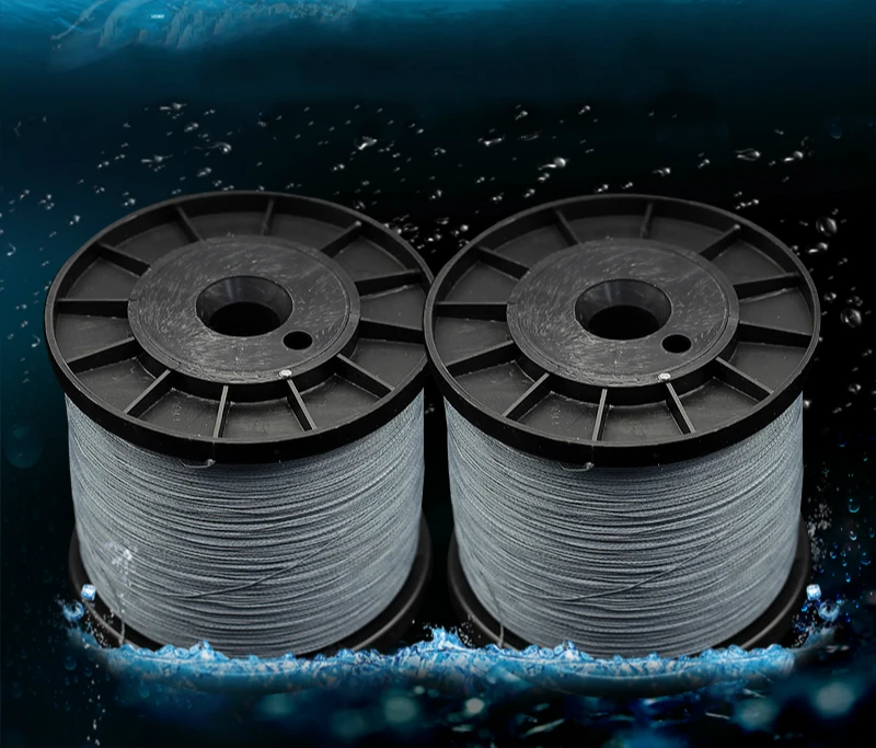 Супердлинная плетеная рыболовная леска 4 нити 2000 м сильное Тянущее рыболовное