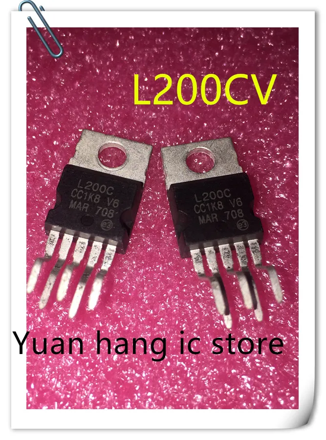 10 шт./лот L200CV L200C L200 TO220 5 новый оригинальный регулятор напряжения и