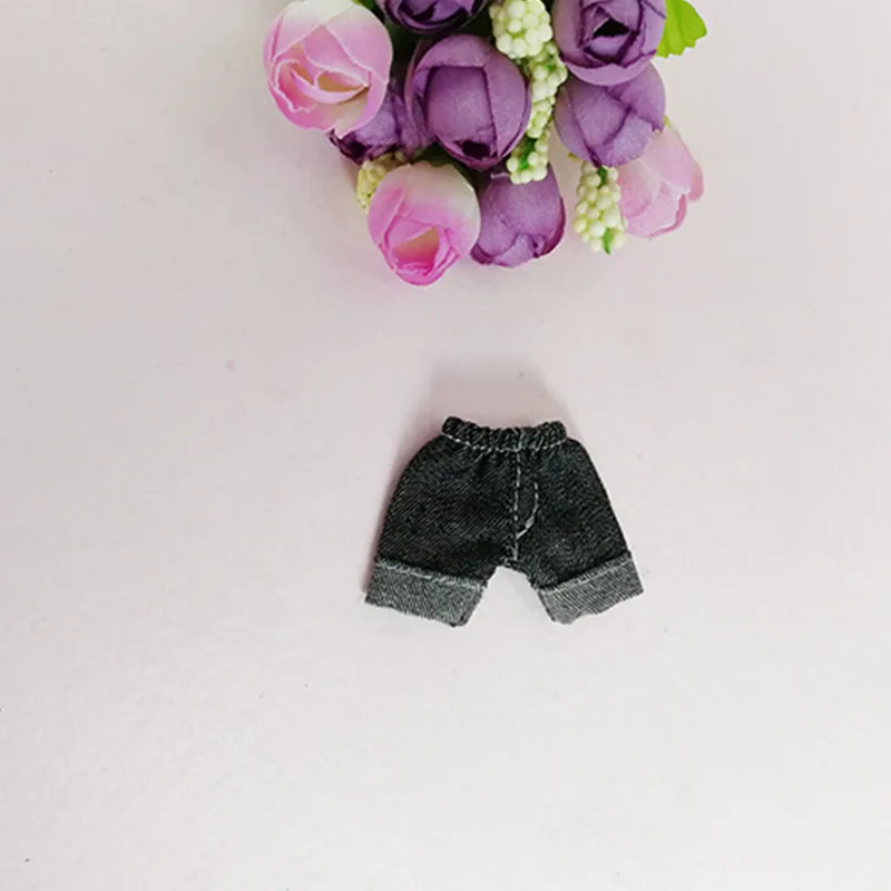 A OB11 Одежда для куклы свитера для кукл 3 цвета штаны для OB11 GSC глина Meijie pig 1/12 аксессуары для куклы BJD Одежда для куклы штаны - Цвет: A
