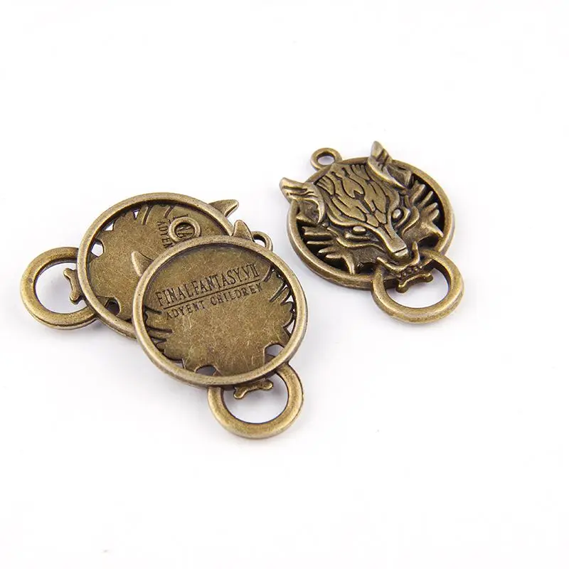 Круглые античные бронзовые подвески Fit23mm с оправой кабошон основа камеи без
