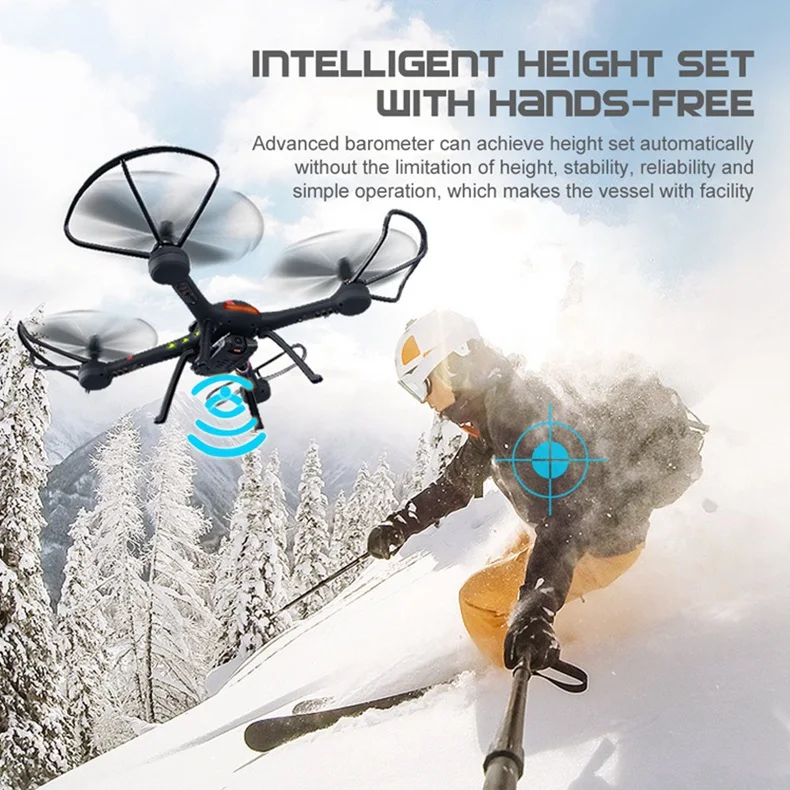 Rc Самолет 720 P FPV Drone RC Quadcopter Вертолет 2.4 Г 4CH 6-осевой Вертолеты Дроны Могут Добавить