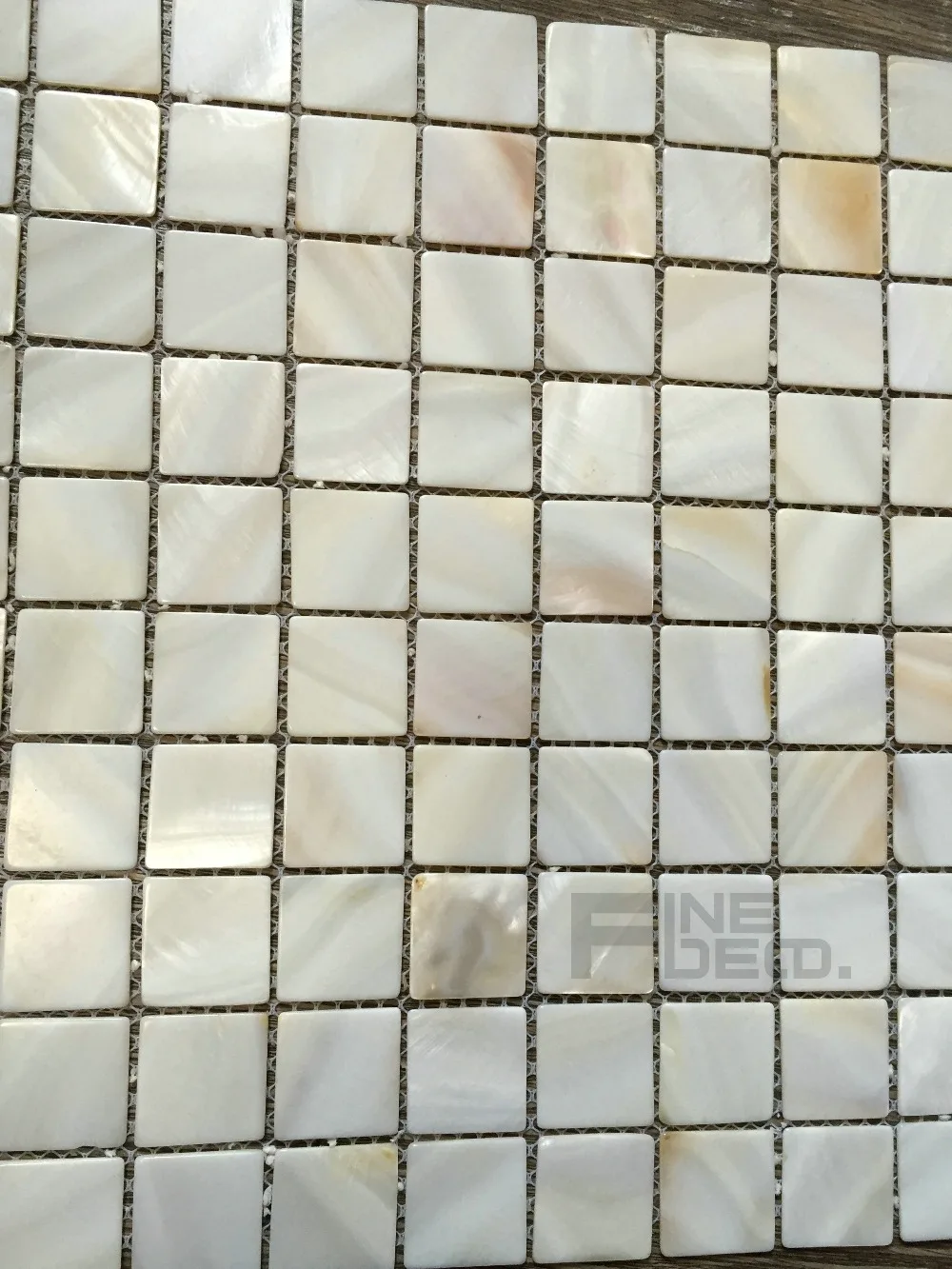 Натуральная пресноводная перламутровая мозаичная плитка для украшения ванной