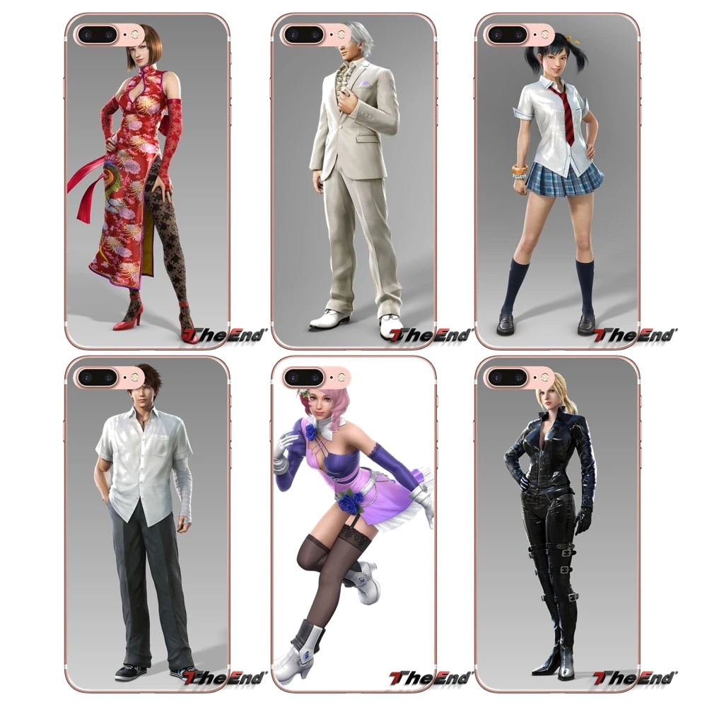 Для Samsung Galaxy S2 S3 S4 S5 MINI S6 S7 edge S8 S9 Plus Note 2 3 4 5 8 Coque Fundas чехол для сотового телефона Tekken