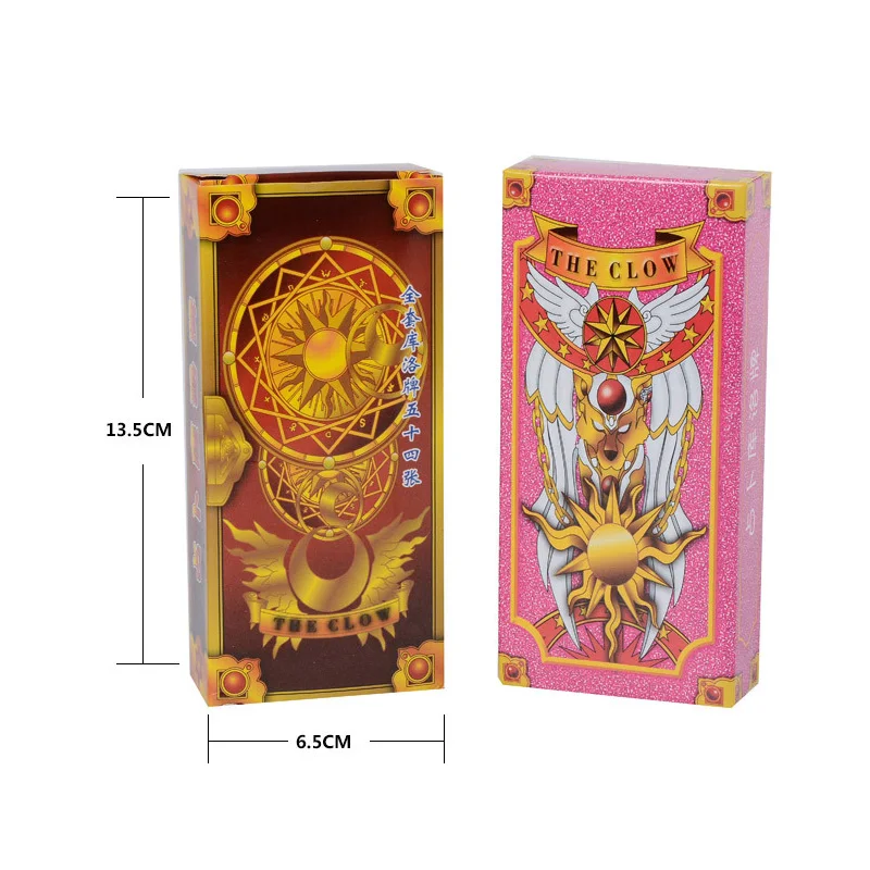Новые 54 шт./упак. играющие карточные игрушки Captor Сакура КИНОМОТО Клоу Карты