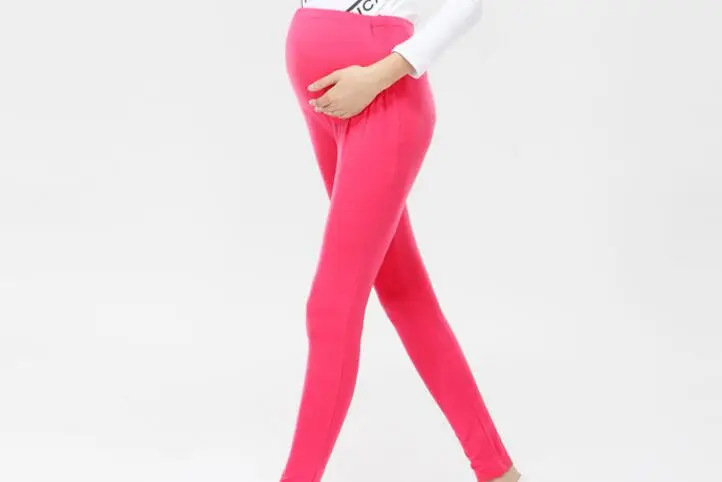 Весенняя хлопковая одежда для беременных осенние женские штаны леггинсы Одежда |