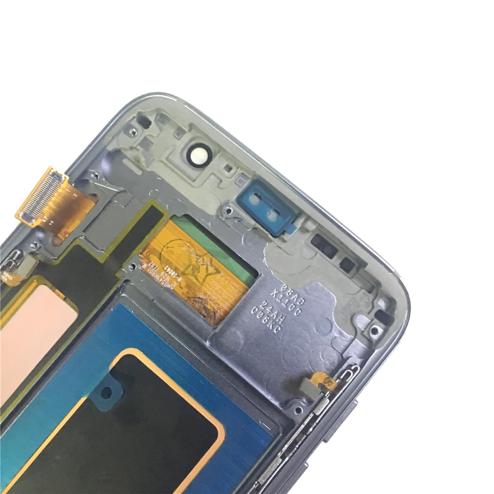 100% тест OLED LCDS для SAMSUNG Galaxy s7 edge G935 G935F ЖК дисплей сенсорный экран в сборе телефон