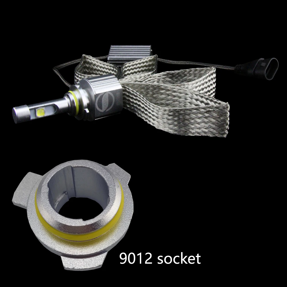 Hir2 9012 светодио дный лампы 110 Вт 13200lm 6000 К XHP70 чипы Автомобильные фары Conversion Kit H7 H11 9005