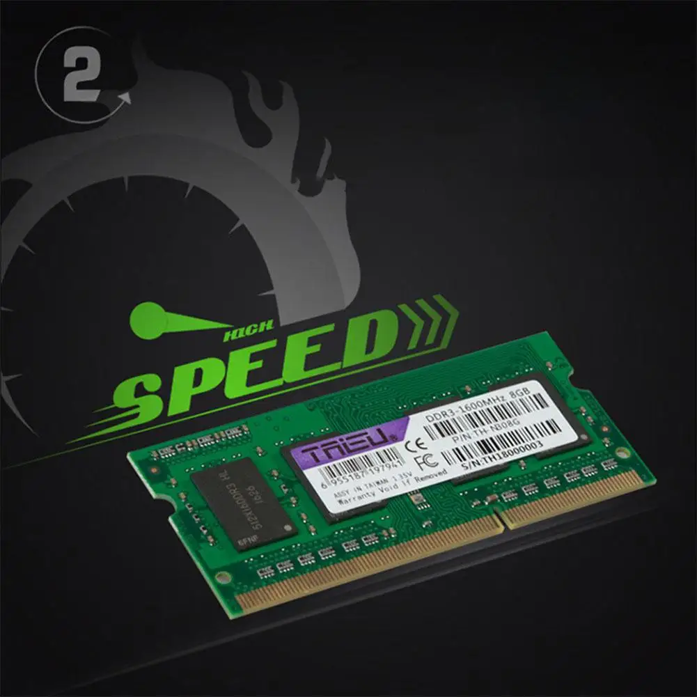 Оперативная память для ноутбука TAISU 2 ГБ 4 8 DDR3 1600 МГц|Оперативная память| |