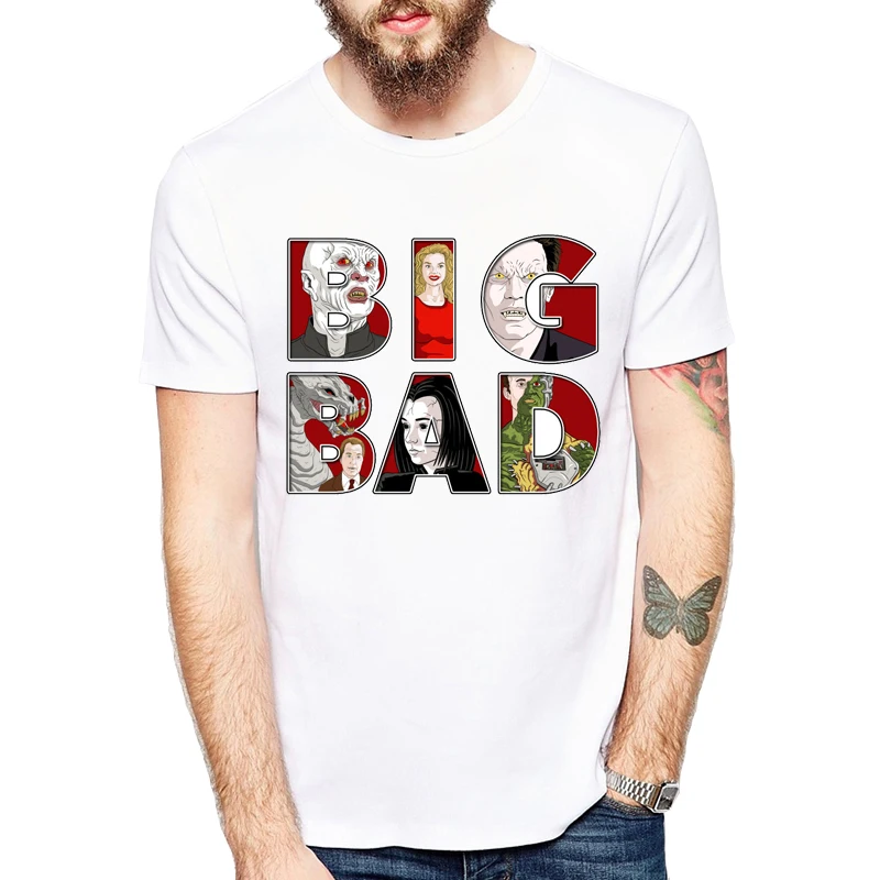 Мужская футболка с коротким рукавом Buffy The Vampire Slayer хит лета 2019|fashion t-shirt|t-shirt fashiont