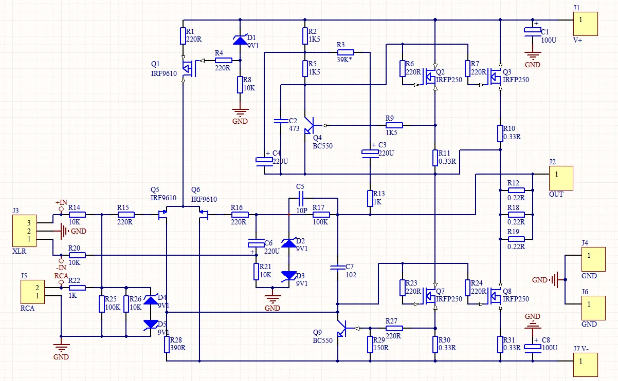 GZLOZONE Assembled PASS A3 односторонний усилитель мощности класса а плата 30 Вт + DIY AMP|power