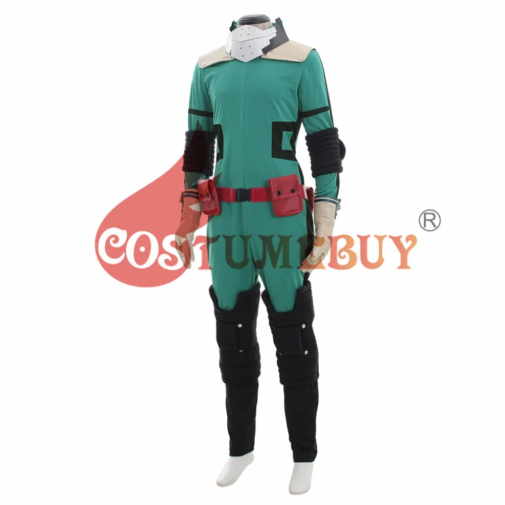 Costumebuy мой герой Boku без Hero Академия Izuku Midoriya Косплэй костюм Deku военная форма Хэллоуин полный комплект одежды