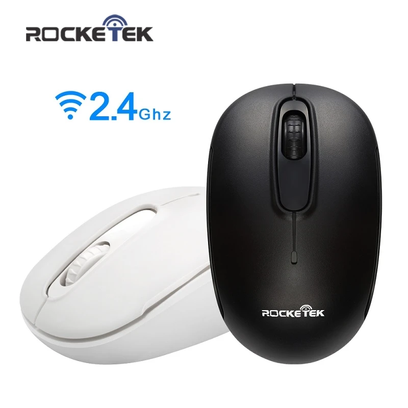 Rocketek USB беспроводной мышь 1600 точек на дюйм 3 пуговицы эргономичный дизайн для 2 4 г