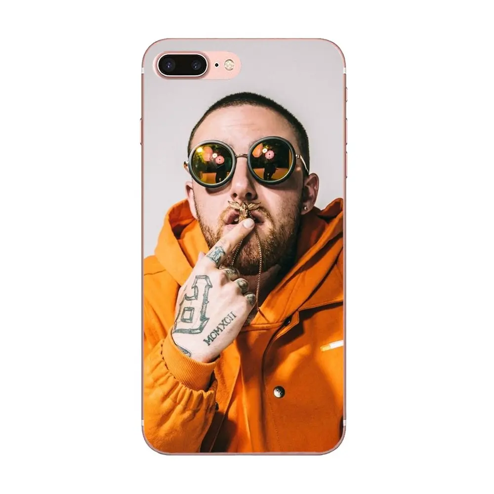 Art Diy Luxury Phone Case For Apple iPhone 4 4S 5 5C 5S SE 6 6S 7 8 Plus X XS Max XR Rapper Mac Miller | Мобильные телефоны и