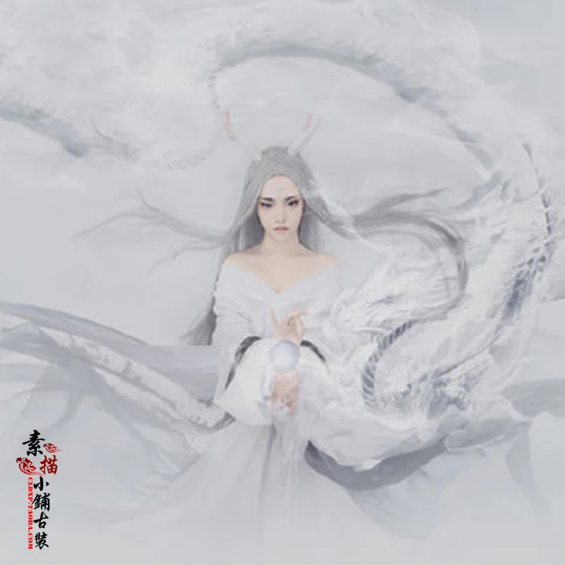 Фотография фотодома Hai Xue Bing для женщин фантастический костюм принцессы дракона |