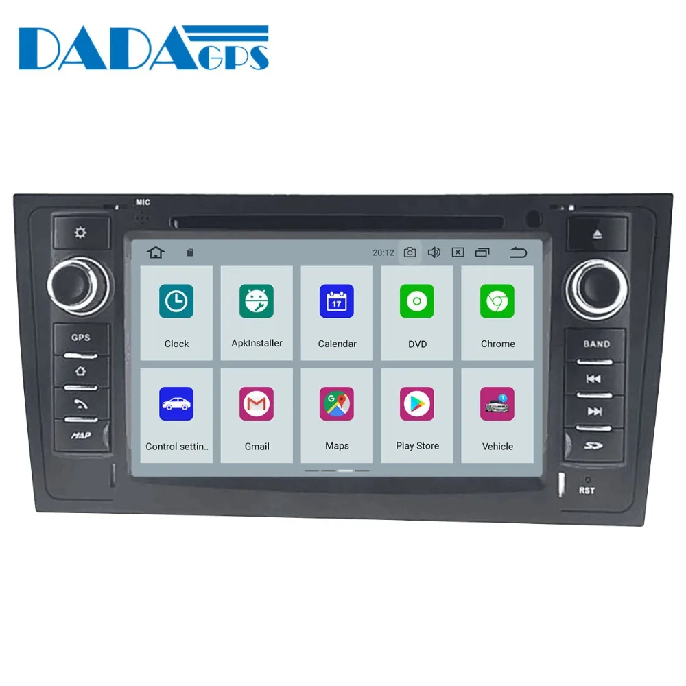 Новейший автомобильный DVD плеер на Android 9 0 головное устройство с GPS навигацией для