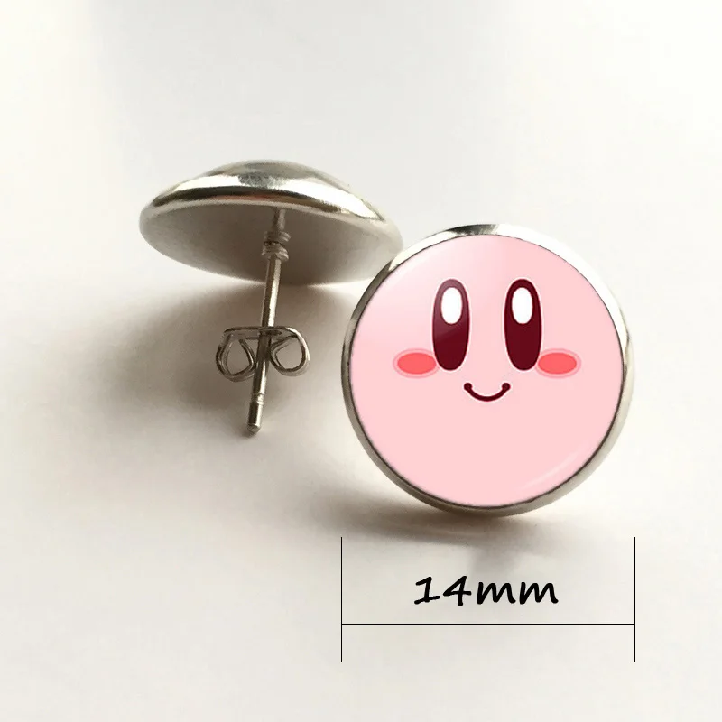 Ювелирное серебряное ожерелье из стекла ручной работы, AliExpress - Окраска металла: silver earring 14mm