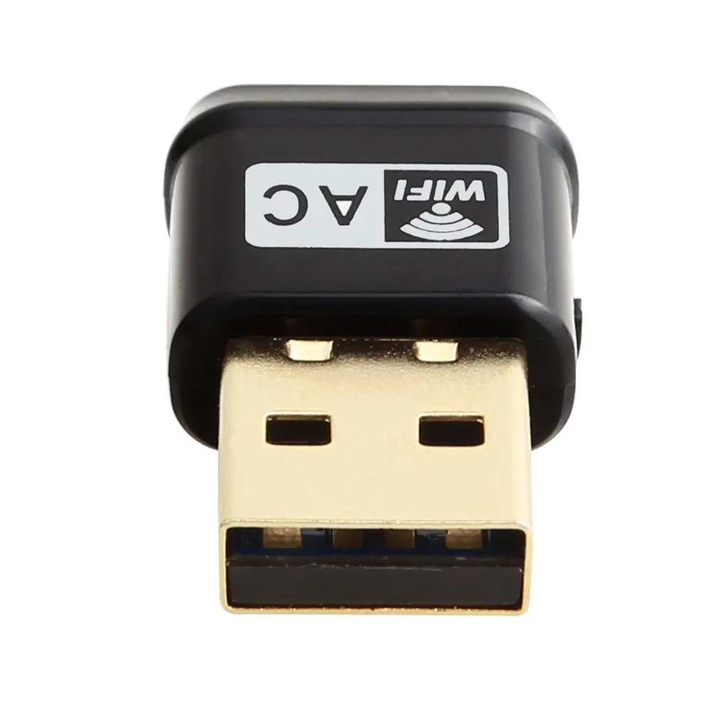 TEROW Беспроводной Wi Fi адаптер AC 2 4G 5 ГГц Двухдиапазонная антенна USB 600 Мбит/с