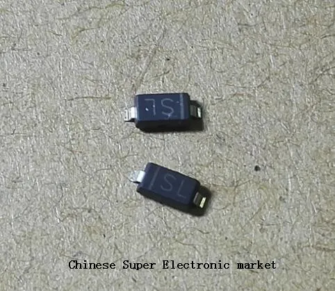 100 шт. B5819W 1N5819W SOD 123 маркировка SL schottky барьер диод 40V 1A SMD IN5819W SOD123|Интегральные