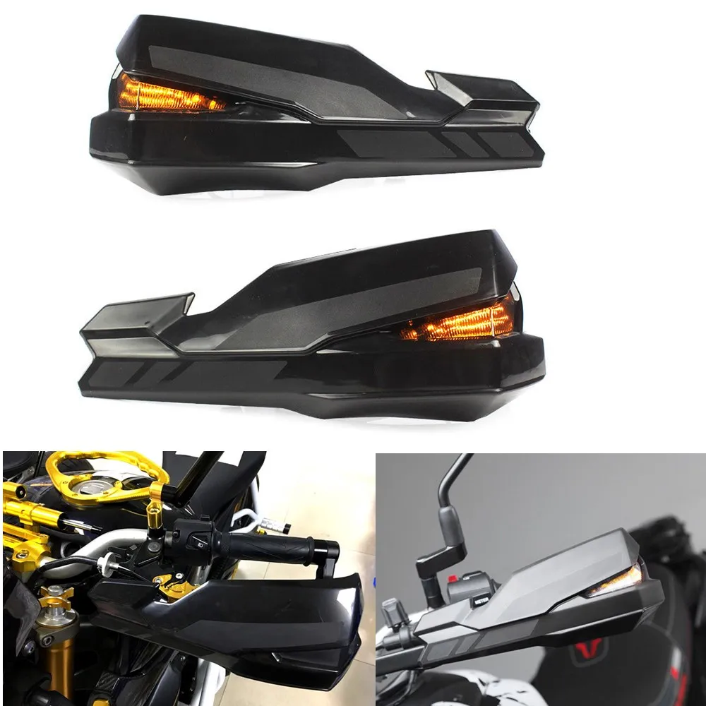 Защита для рук для MT07 MT09 XSR700 XSR900 XSR 900 700 MT ФЗ 07 09 FZ07 FZ09 Kawasaki Z900 ручка кисточки с светодиодный светильник