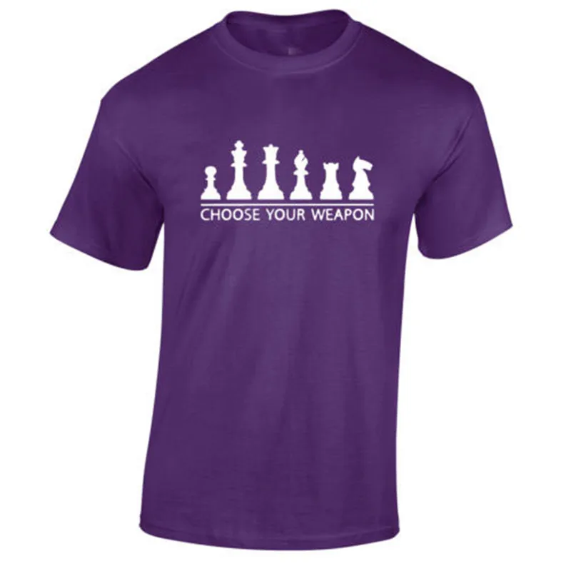 2018 модная летняя мужская футболка с шахматным принтом забавная Мужская