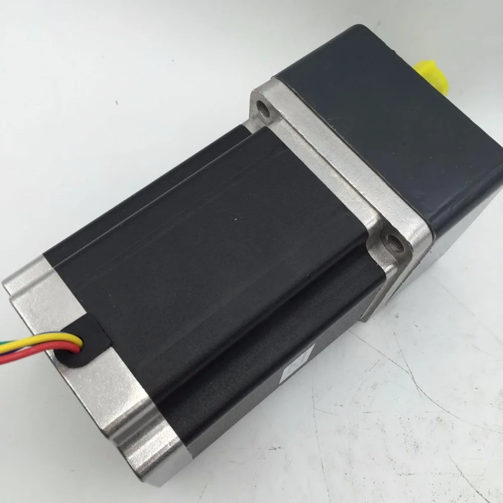 NEMA34 4A 3Nm 429oz-in L 66mm Stepper Motor + Ratio 1:50 NMRV030 Gearbox reducer for CNC Router In Box | Обустройство дома