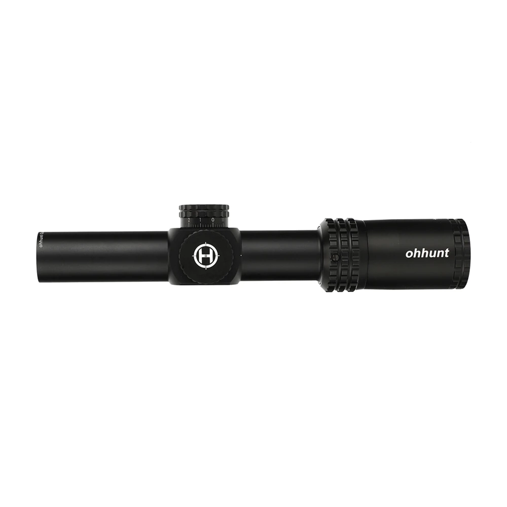 Тактический ohhunt Guardian 1-6X24 IR охотничьи оптические прицелы компактное стекло гравированное сетка llluminate башенки Блокировка сброса оптического прицела