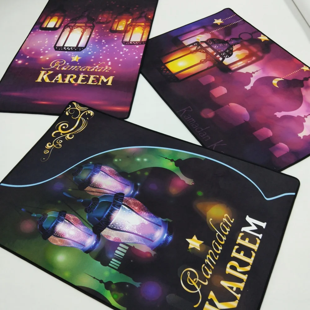 Рамадан Карим фестиваль подарок печать звезды Маяк свет спальня гостиная зона