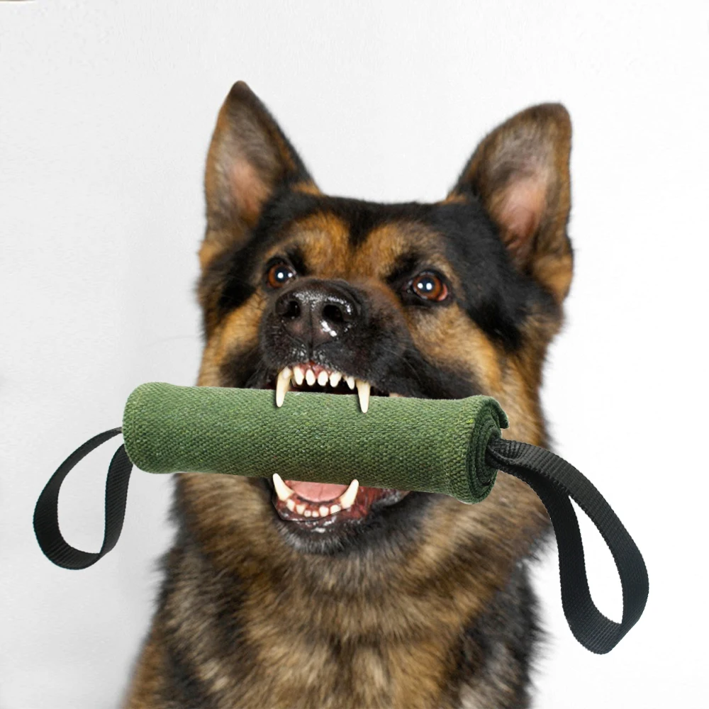 Интерактивная игрушка Strong Dog Jute Bite Schutzhund 2 ручки тренировочный инструмент для