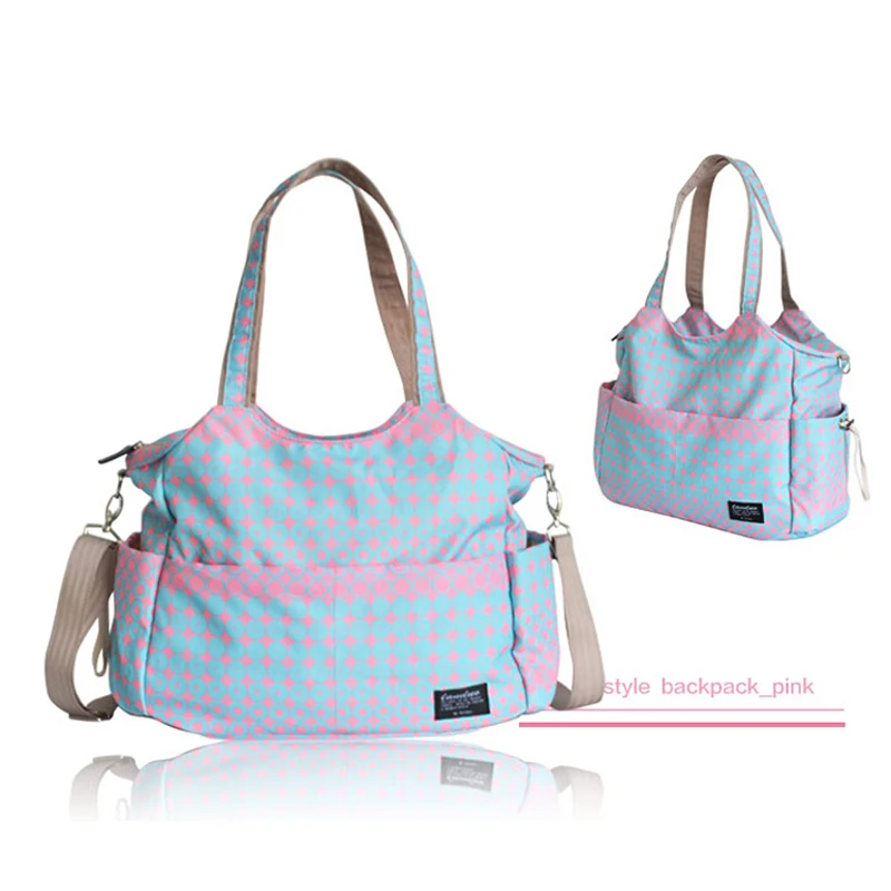Bolsas multifuncionales para pa&ntilde;ales de beb&eacute;, bolso de maternidad para mam&aacute;, bolso de hombro para beb&eacute;-2