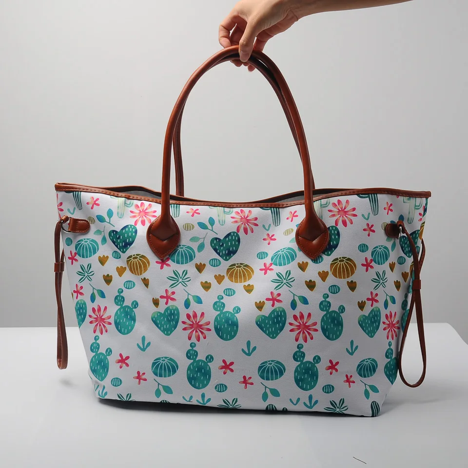 Женская сумка на заказ Модная женская Холщовая Сумка Большая вместительная