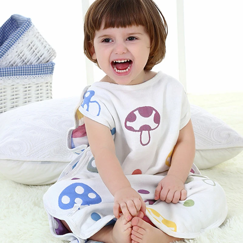 80*45 см BabySack хлопок Лето ребенок тонкий малыш спальный мешок Дети новорожденных Saco