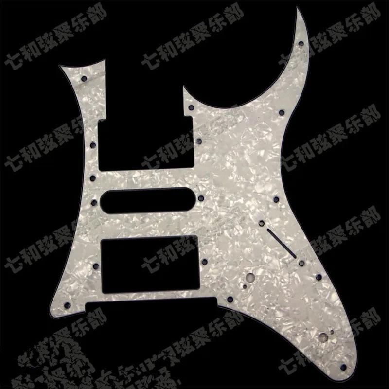 1 шт. белая жемчужная электрогитара Накладка для царапин гитары с винтами 10