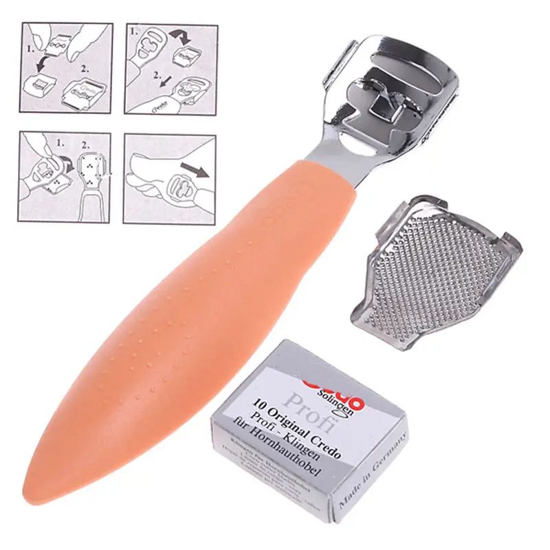 2018 Резак для кутикулы мозоли педикюр лезвие удаления кожи ног полезный