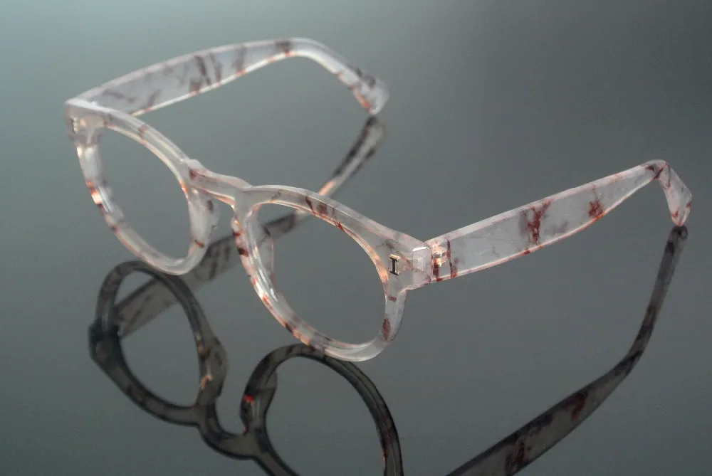 Ретро винтажная оправа для очков полная прозрачные очки мужчин и женщин без линз