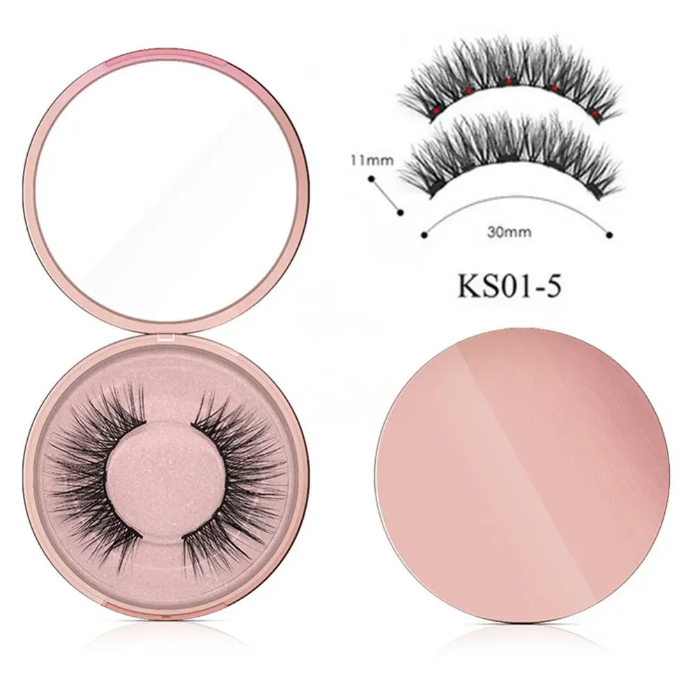 KS01-5 Eyelashes Новинка Горячая Магнитная жидкая подводка для глаз& магнитные накладные ресницы& Пинцет Набор водостойкий стойкий подводка для глаз Накладные ресницы - Цвет: KS01-5 Eyelashes