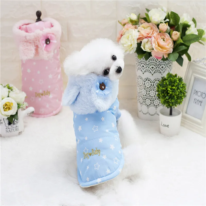 Хлопковое пальто A122 для домашних животных осенняя теплая одежда новый стиль 2017